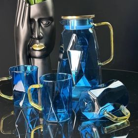  Набор бокалов с графином Lenardi 160-258, 6 стаканов, ПУ, 1.7 л в Симферополе