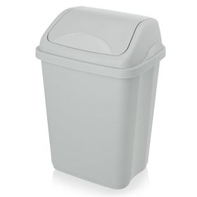  Мусорник ElfPlast 591, Эльф ULTRA, серый, 26 л в Симферополе