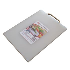  Доска разделочная пласт. с металлическая ручкой 1847-3 (38x18 см) МИРНУРИ в Симферополе