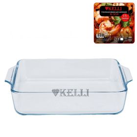  Форма для запекания Kelli 3214, стеклянная, 1.5 л, 24x20см в Симферополе