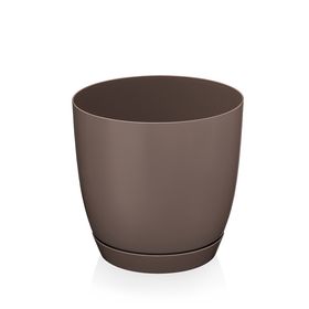  Горшок Elfplast 275, Эльф Глория №1, серо-коричневый, 0.7 л в Симферополе