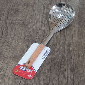  Шумовка МИРНУРИ 3998-2, с деревянной ручкой, 34 см в Симферополе