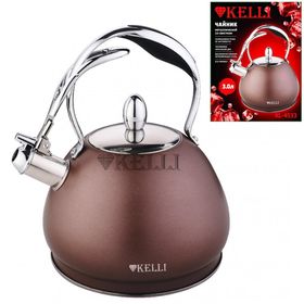  Чайник Kelli 4533, металлический, 3 л в Симферополе