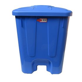  Мусорник Senyayla 4255, с педалью, 40 л, 51x37x41; СИНИЙ в Симферополе