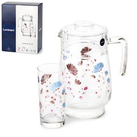  Набор для воды Luminarc 5802 Арк Jasmin блю 7 предметов в Симферополе