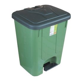  Мусорник Senyayla 4260, с педалью, зеленый, 66x42x46 см, 65 л в Симферополе