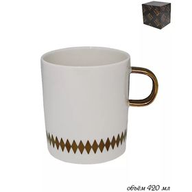  Кружка Lenardi 133-044, ТЕКИТО, фарфоровый, ПУ, 400 мл в Симферополе