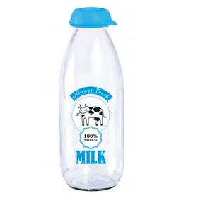  Бутылка Herevin 111741-011 для молока 1 л. Black Lets Drink стекло в Симферополе