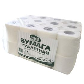  Туалетная бумага Кабаре/Стандарт, 2 слоя, 16 м в Симферополе