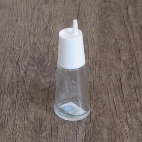  Бутылка для масла Бора 3103, d62 мм, h170 мм, 160 мл, белая в Симферополе