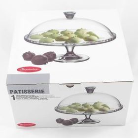  Блюдо Pasabahce Patisserie 95200/1541 ПТ с крышкой с рис. в Симферополе