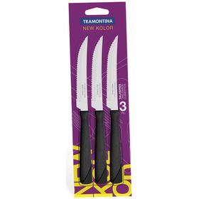  Нож для стейка 10 см Tramontina 23160/304 New Kolor 3 шт. в Симферополе