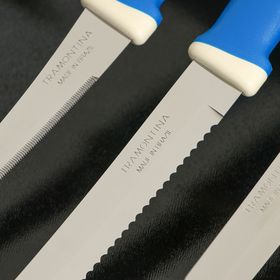  Набор ножей 3 предмета Tramontina Трамонт 23499/177 Фелис синий в Симферополе