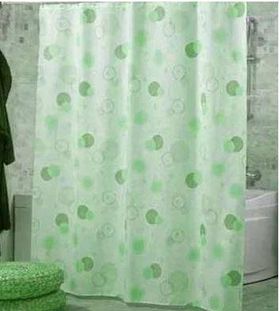  Штора для ванной Harput Miranda 10312 тканевая 2-я 120х200 зелен. в Симферополе
