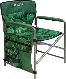  Кресло Кресло Ника 2 КС2/2 с троп. листьями темный складное в Симферополе