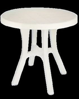  Стол Elfplast 051 круглый 80см белый в Симферополе