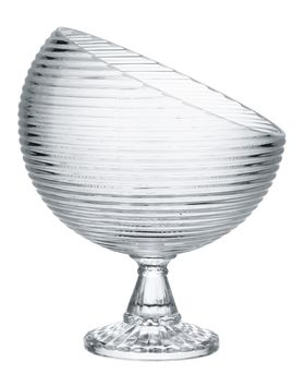  Конфетница Alegre Glass 54950 ПУ ваза на ножке, срез, н14см в Симферополе