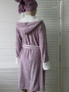  Халат Ozer 6302 женский XL фиолетовый (1401) в Симферополе