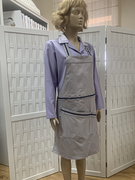  Текстиль Майшеф фартук с регулируемой лямкой модельный серый в Симферополе