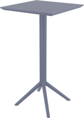  Стол барный Siesta 116 SKY складной 60x60cm темно-серый в Симферополе