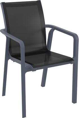  Кресло Siesta 023 Пасифик, темно-серый в Симферополе