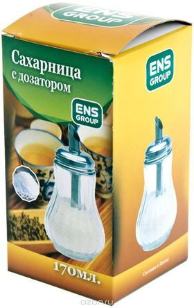  Сахарница Best Home Porcelain 0190156 дозатор 170мл 6,5х12см мет. с крышккой в Симферополе