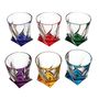  Набор стаканов Bohemia 0338 Quadro цветные 350мл 6 шт в Симферополе