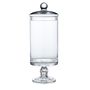  Банка Alegre Glass 54776 ПУ декоративная с крышкой на ножке 12х20.5см в Симферополе