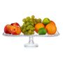  Блюдо Alegre Glass 54486 ПУ на ножке Дамла Батом 18x37,5 в Симферополе